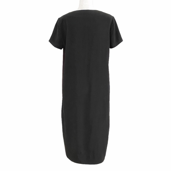 All SAINTS LACYN BLACK BROWN PANEL SHORT SLEEVE SHIFT DRESS - 8 - Picture 3 of 9